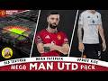 Manchester United MEGA PACK | Old Trafford Stadium | Facepack | Kits | Season 2026 | PES 2021 | FL26