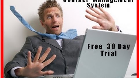 Customer Relationship Management|Free Trial Contact Management System