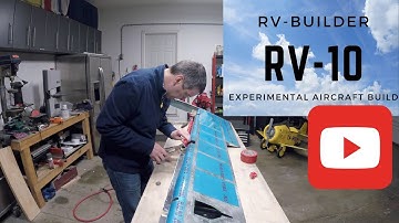 RV-10 Build | Empennage | Rolling Left Elevator Leading Edge | RV-Builder