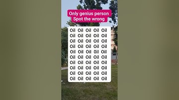 Only genius spot the mistake,,, #riddle #brainteaser #search #find #quiz #viral 