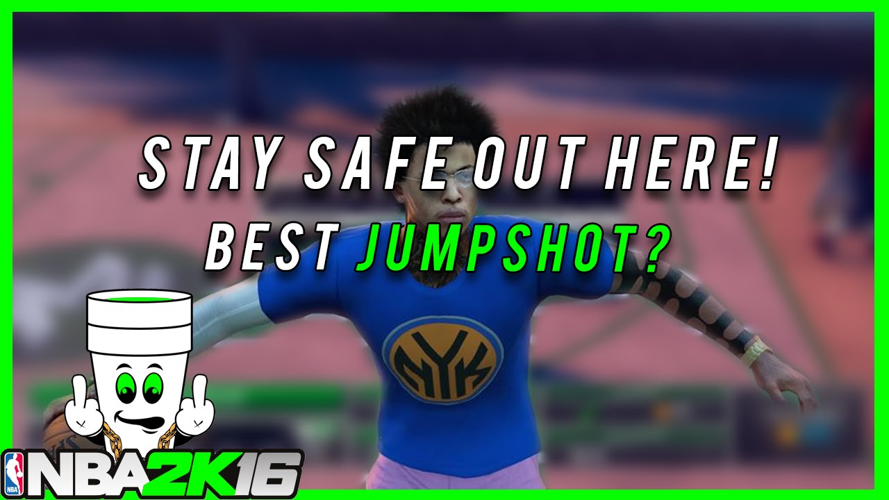 Best Jumpshot In The Game!? • Be Safe Out Here Man • NBA 2K16 MyPark