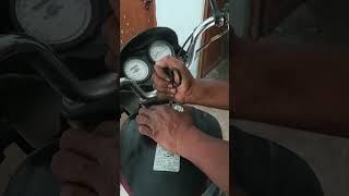 Petrol Tank Cap Opening Without Key Plus Bike