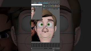 Face Expressions in Maya 😮 | Quick Animation Tip #shorts