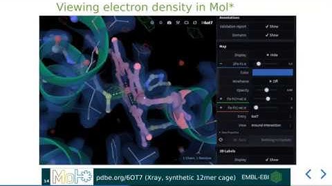 Mol* at PDBe - Viewing electron density