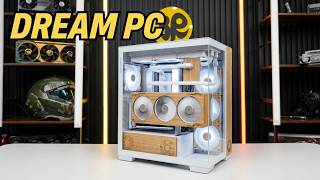 I Built a Stunning White & Wood Dream PC