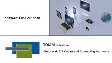 TDMM, 14th edition - Chapter 6: ICT Cables and Connecting Hardware