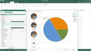 Infographic Tools: Creating Pie Chart in Report - Stimulsoft Reports - [Shot on version 2015.2] screenshot 2