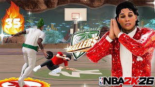 I Took Over SUNSET BEACH PARK With The "SINGING KID" On NBA2K26!
