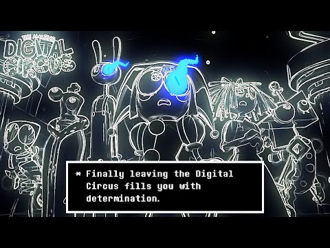 THE AMAZING DIGITAL CIRCUS - Ep 7: Beach Episode Vocoded to Megalovania