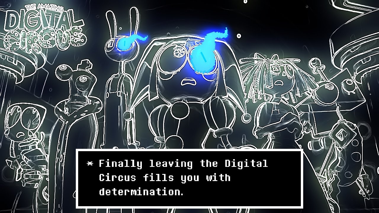 THE AMAZING DIGITAL CIRCUS - Ep 7: Beach Episode Vocoded to Megalovania