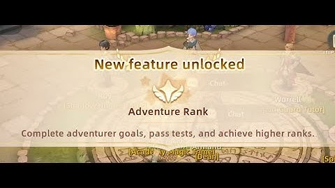 TOSN Guide: What is Adventure Rank System in Tree of Savior Neverland?