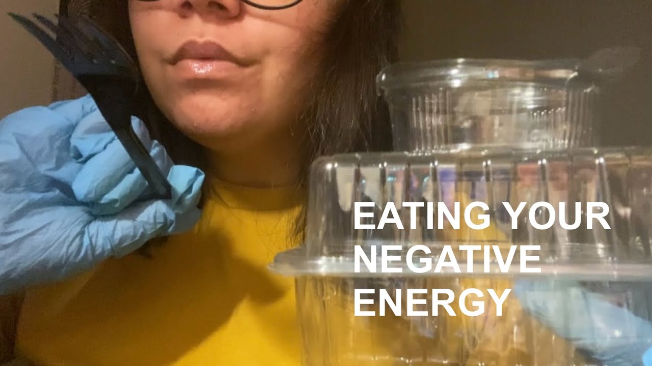 negatif enerjini temizliyorum ve yiyorum asmr (türkçe asmr)