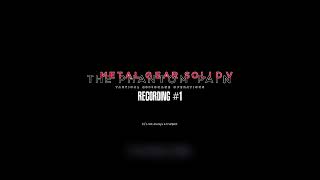 MGSV Sucks and I Love It - Recording #1