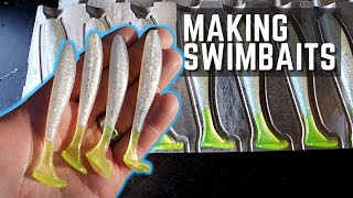 Making Soft Plastic Swimbaits with the Do-It Molds Slick Shiner Mold