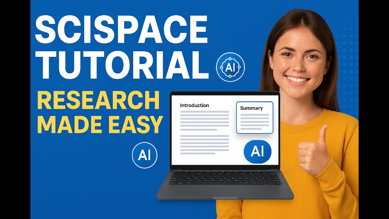 🚀 Scispace AI Tutorial: Simplify Your Research & Literature Review ...