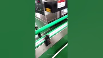 Automatic induction sealing machine induction sealer line for gear oil pail