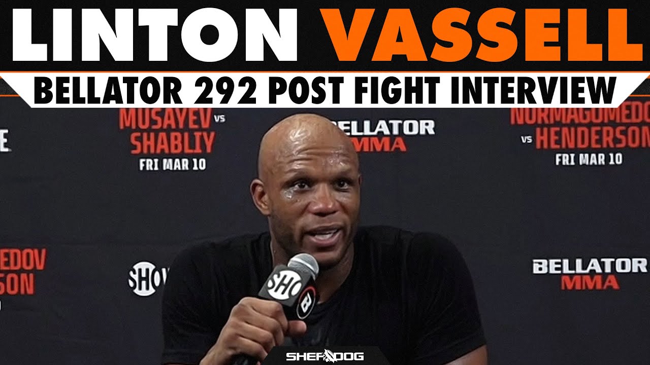 Linton Vassell Bellator 292 Post Fight Interview YouTube