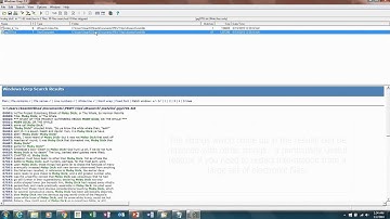 Searching For and Redacting Electronic Files with Windows Grep