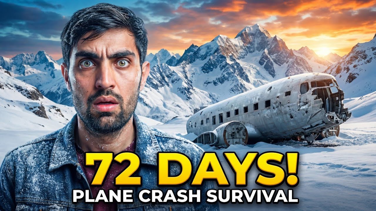 Plane Crash! 72 Days of Survival in Andes 