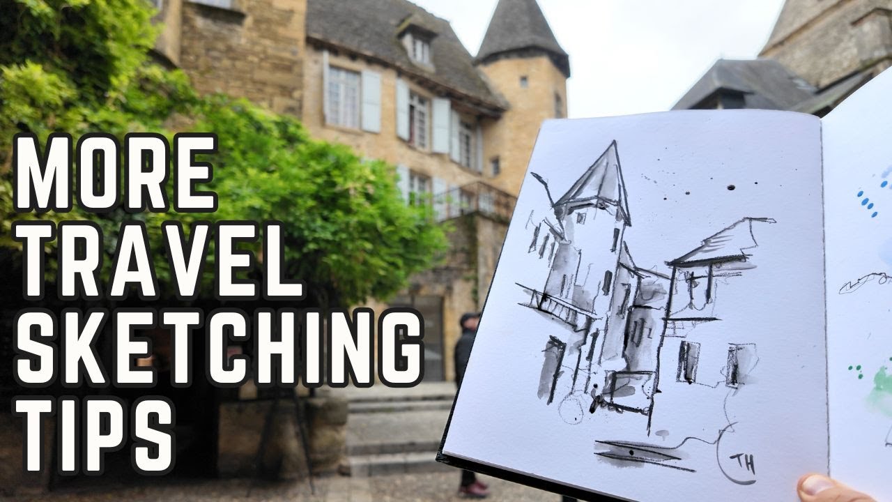 ЕЩЕ 7 советов по созданию креативных зарисовок во время путешествий