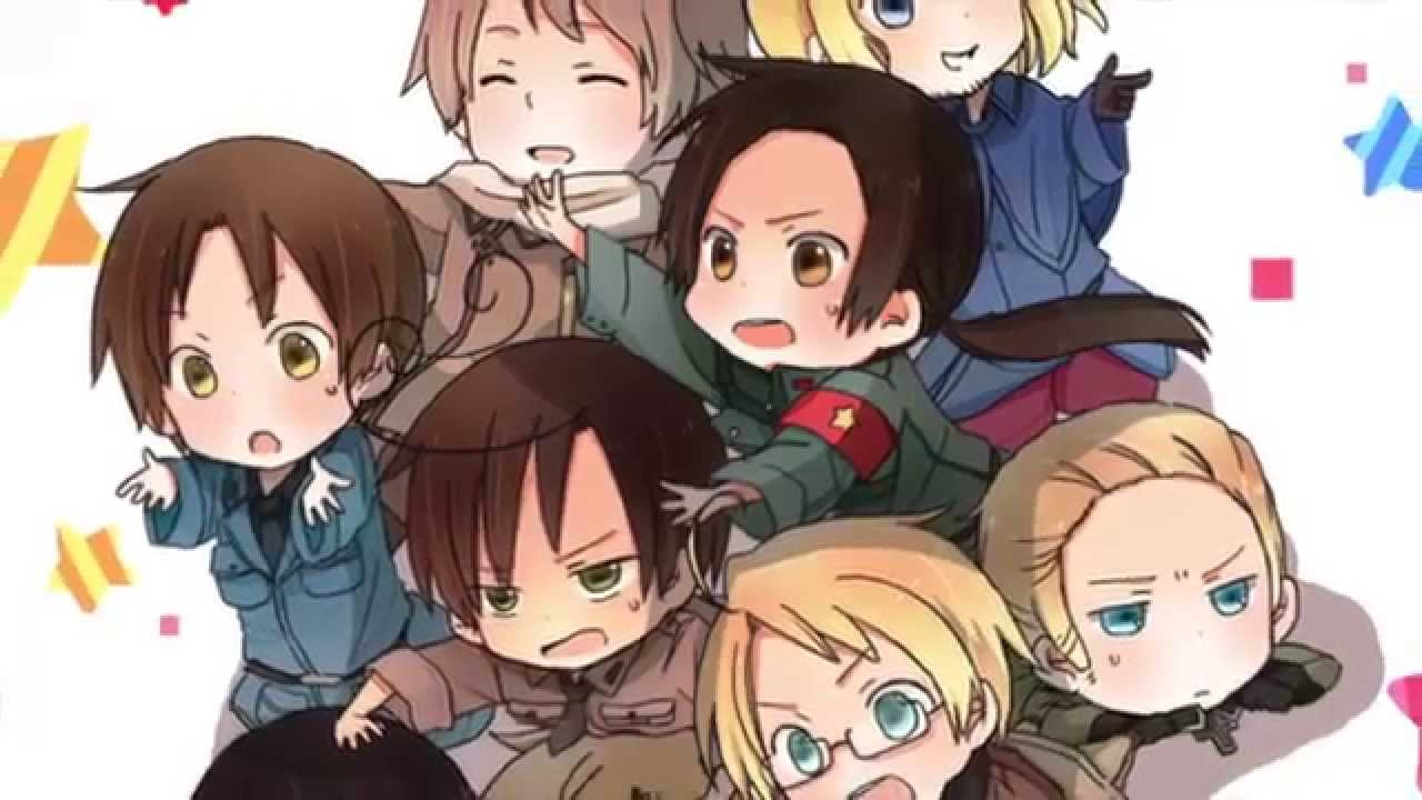 Hetalia AMV- Here's to Never Growing Up