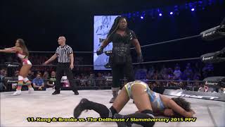 Awesome Kong - All Chokeslams - 2018 Collection