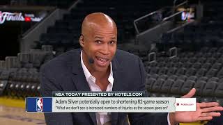 Richard Jefferson's EPIC RESPONSE to NBA potentially shortening the season | NBA Today