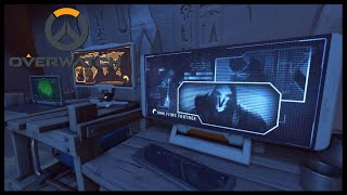 Ana's Base - Overwatch |🎧 Ambient Soundscape 🎧| ASMR | Hidden Underground Military Base