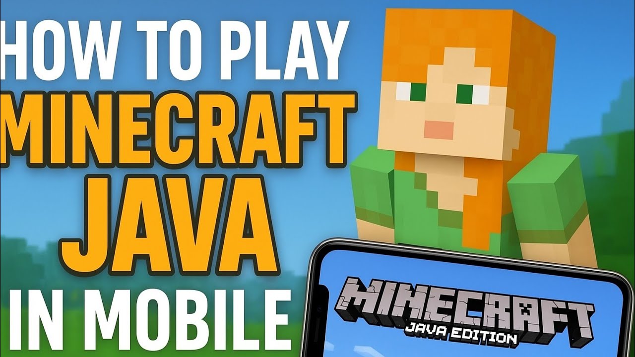 How to Play Minecraft Java Edition on Android 2025 😱| Step by Step ...