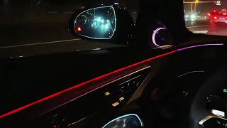 Dynamic active ambient light for Mercedes Benz E Class W214