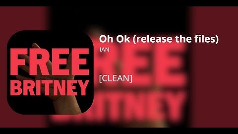 Oh Ok (release the files) - ian & shonci (clean)