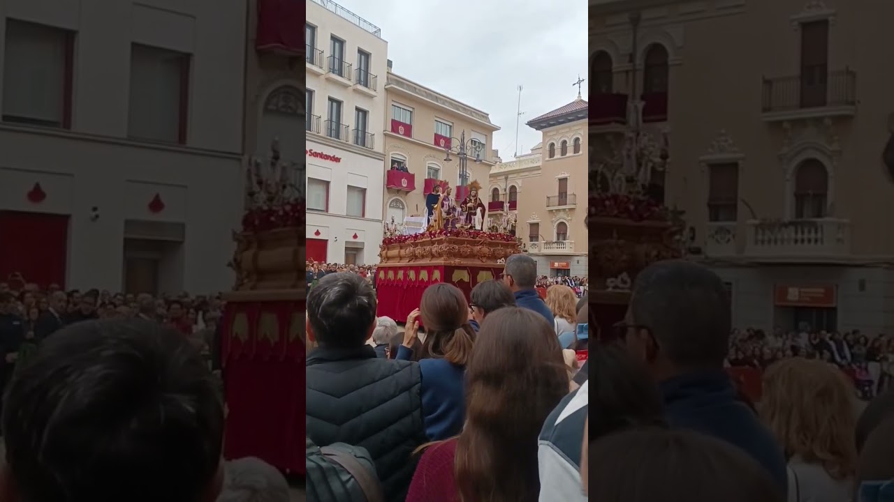 El Lavatorio Elche 2025. Entrada a la Plaza de Baix.