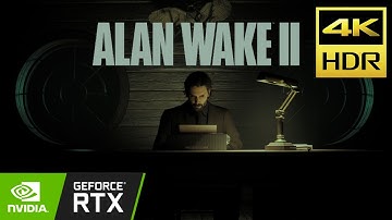 Entering the Dark Place | Alan Wake 2 RTX Path Tracing 4K HDR