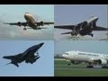 着陸シーン ～旅客機から戦闘機まで～ Landing Scene Of Various Aircraft