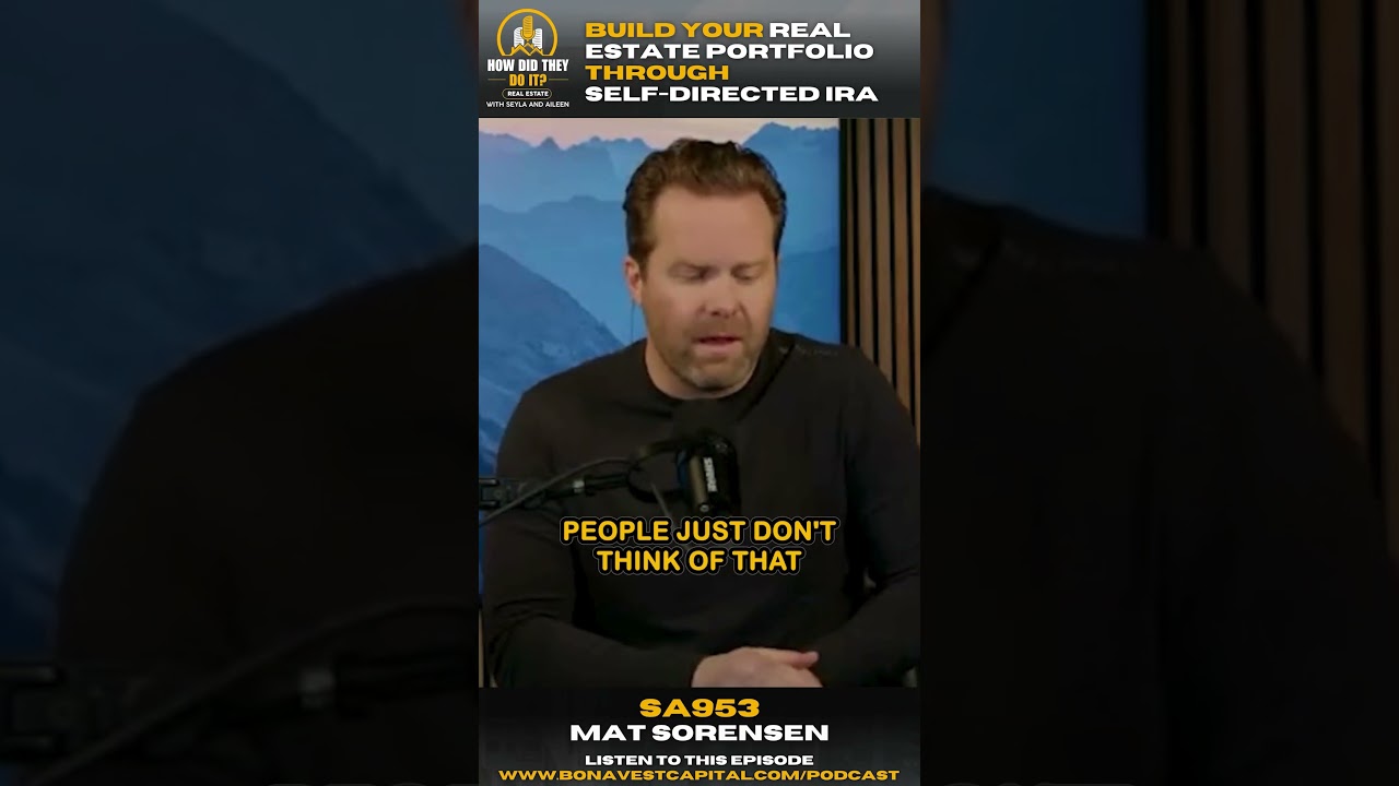 Invest in real estate with a self-directed IRA! Learn how with @MatSorensen #shorts.