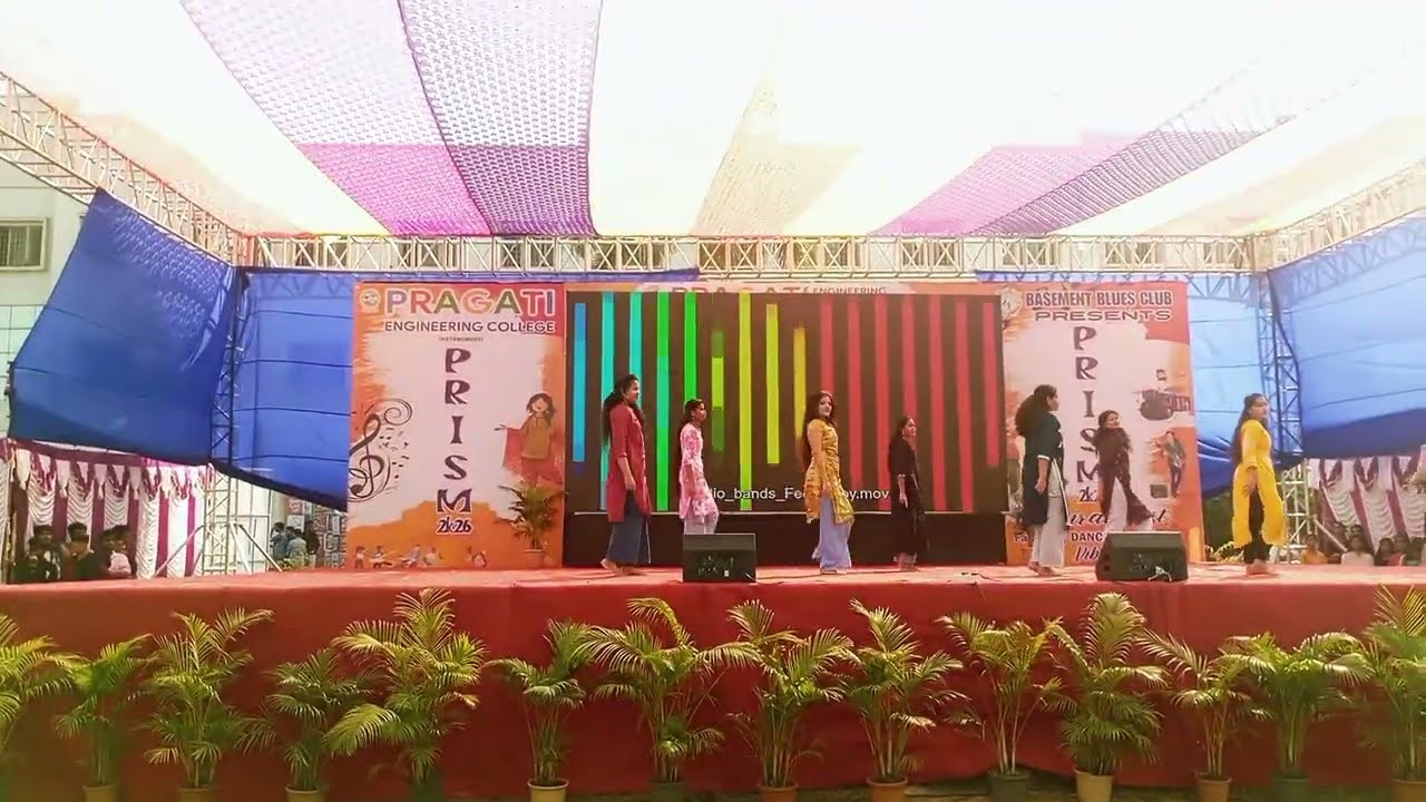 Prism 1st day part-3 at pragati engineering college. 