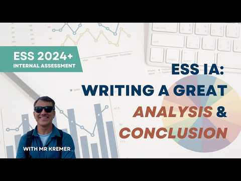 IB ESS Internal Assessment Criterion E Analysis and Conclusion