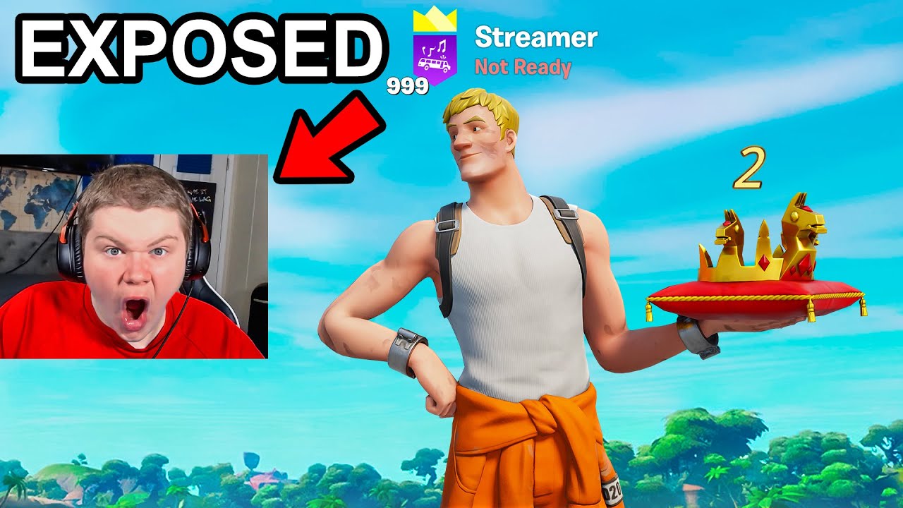 Exposing A Fortnite Streamers Stats!