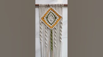 Macrame Wall Hanging New Design 2025 #macramepattern #wallhanging #macramewallhanging #diymacrame