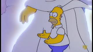 Homero hablando con dios - Los Simpson