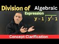 Division of Polynomials: Common Mistakes and Concept Clarification | #nandkishoreclasses