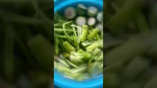 Washing vegetables ?|? family cooking familycooking
