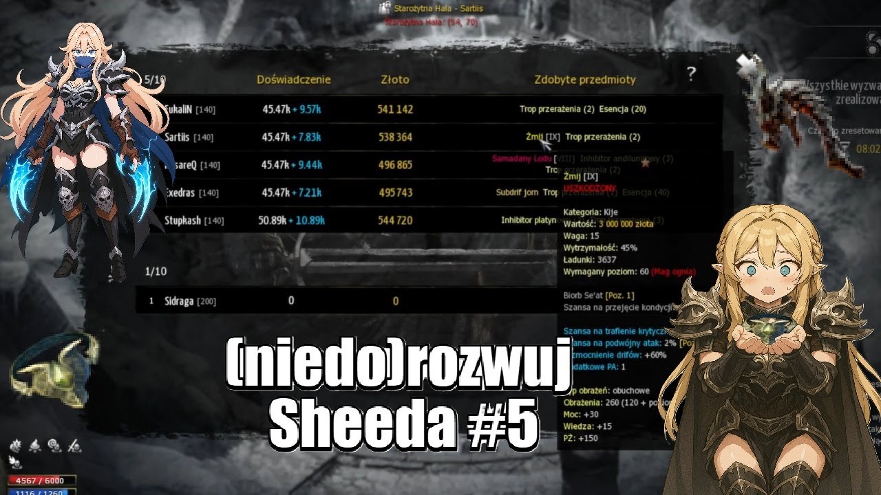 2 dary ubrane, Żmij obok i dużo ulepszeń Broken Ranks - (niedo)rozwuj Sheeda #5
