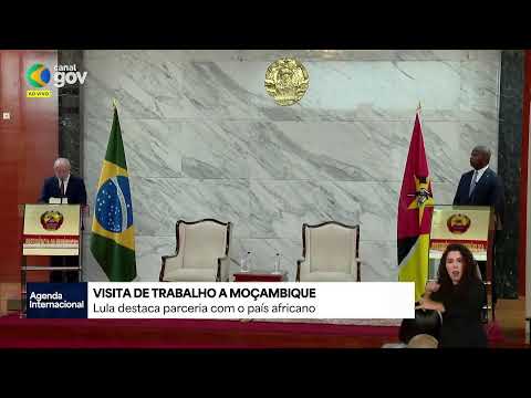 🔴 Lula participa de cerimônia de assinatura de atos em Maputo, Moçambique