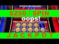 $25 SPIN Jackpot on Sahara Gold Lightning Link Slot Machine High Limit Sahara Lightning