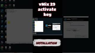 vMix Activate key 29 Version #vmix #activate #shortvideo #settings
