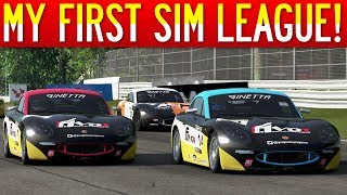 My First Ever Sim Racing League Race! (Project CARS 2)