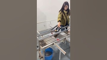 Máy cắt gạch nước kéo tay Z2S cắt chỉ đơn giản đẹp không bụi  #maycatgachxinkai #maycatda