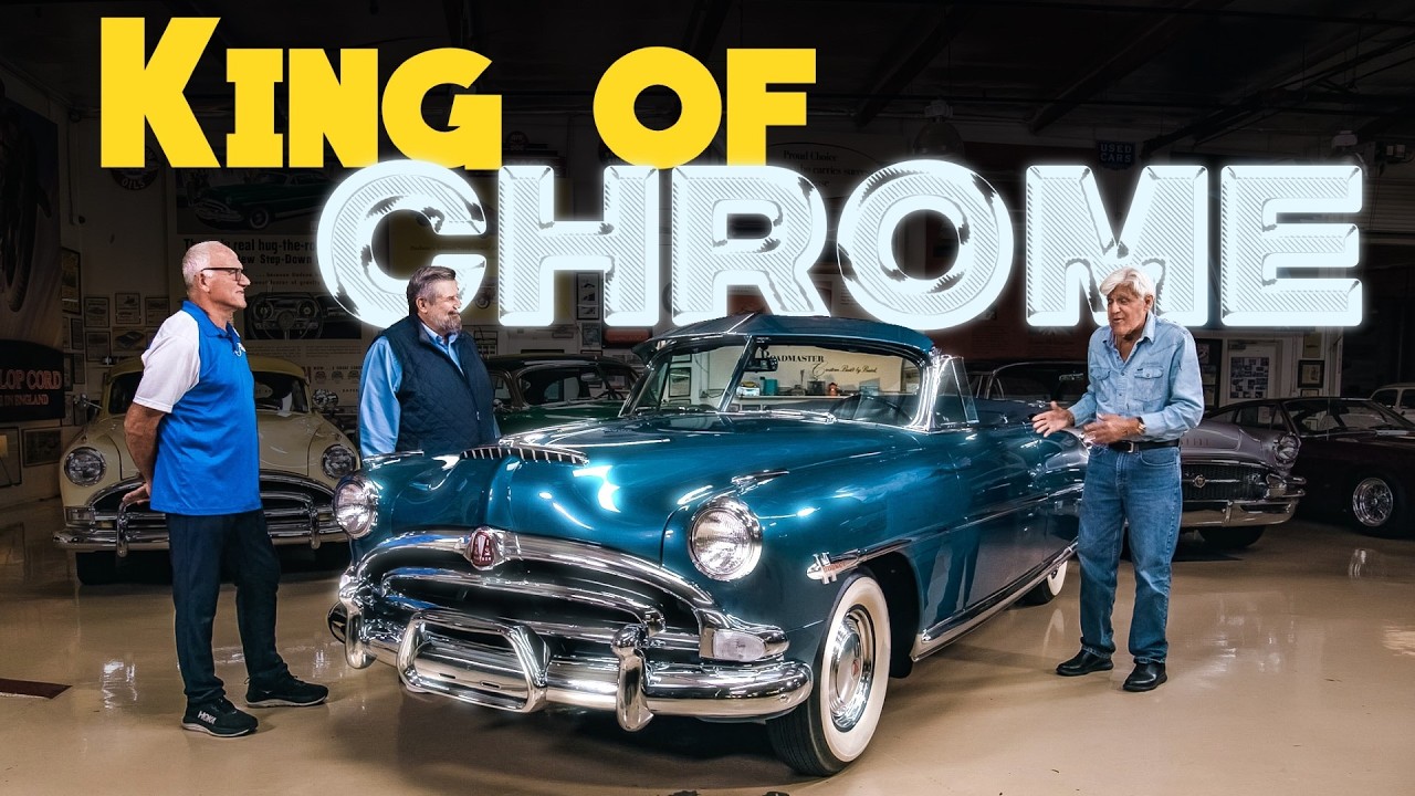 YouTube thumbnail for “Jay Leno Drives the Rare 1953 Hudson Hornet Convertible Coupe | Jay Leno's Garage” by Jay Leno's Garage