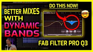 Top 5 Ways to Use Dynamic EQ Bands in FabFilter Pro Q3 for CLEAN Mixes